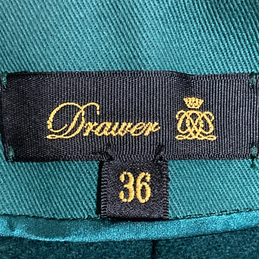 Drawer ウール ワイド パンツ