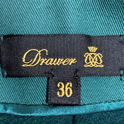 Drawer ウール ワイド パンツ
