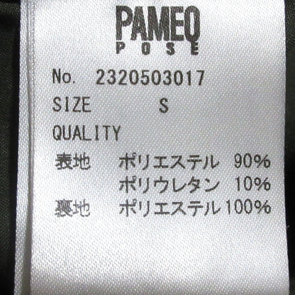PAMEO POSE ベロア マンダリン ミニ ドレス