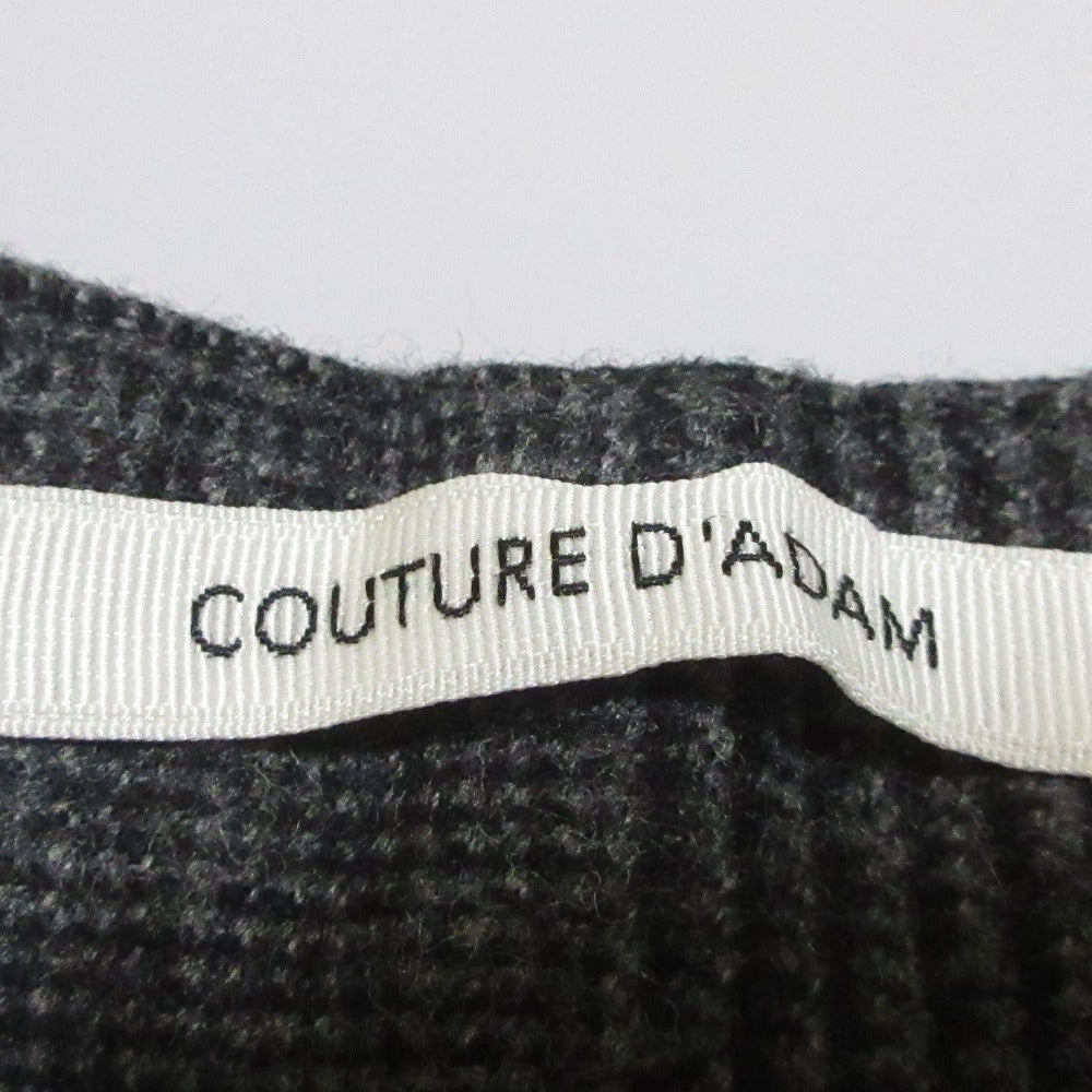 COUTURE D’ADAM グレン チェック ウール パンツ