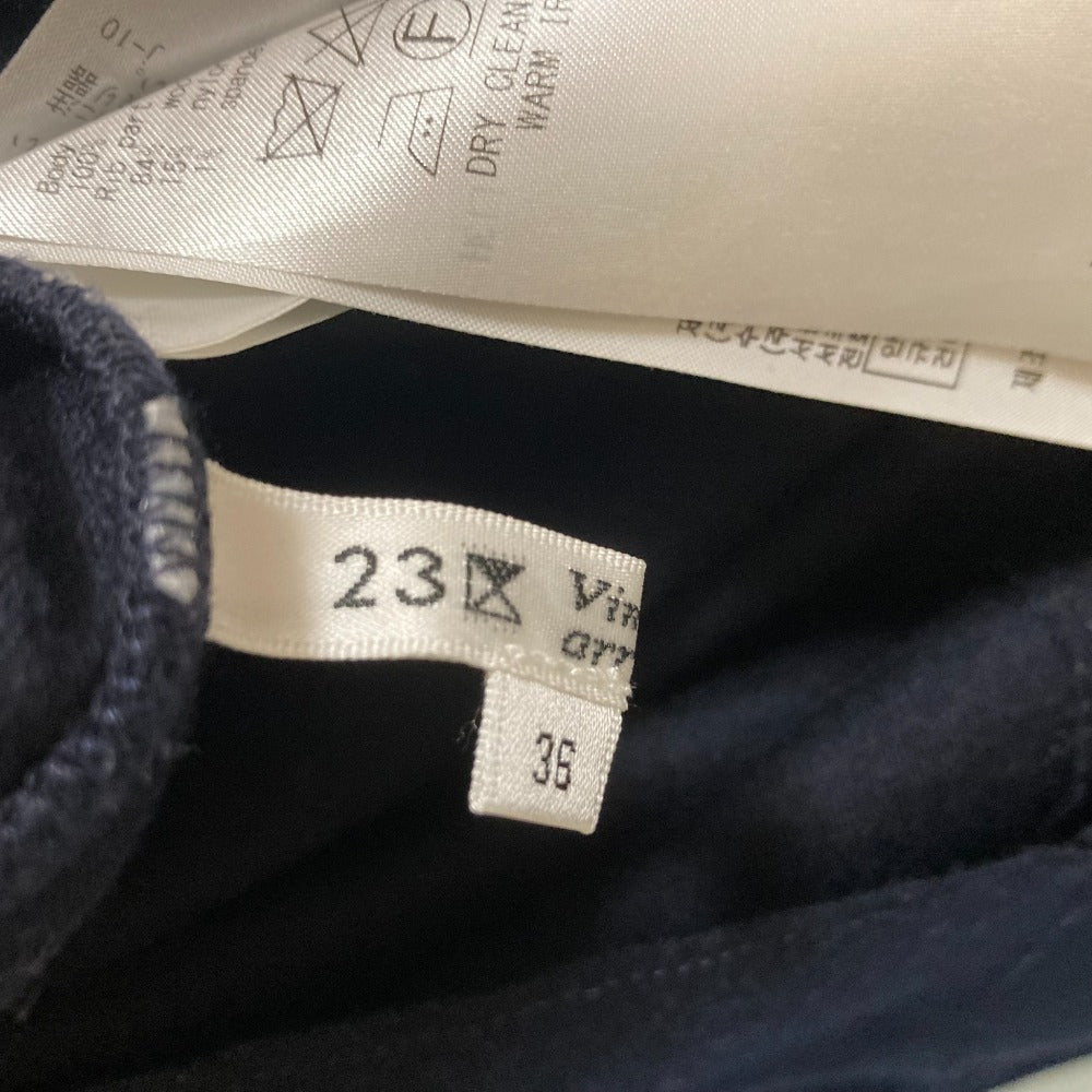 23区 ウールニットワンピース
