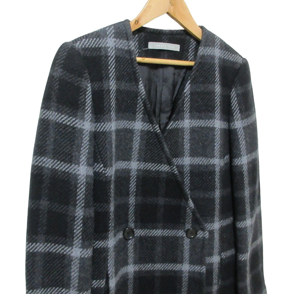 セオリーリュクス SADDLE EGLA.N ウールノーカラーコート