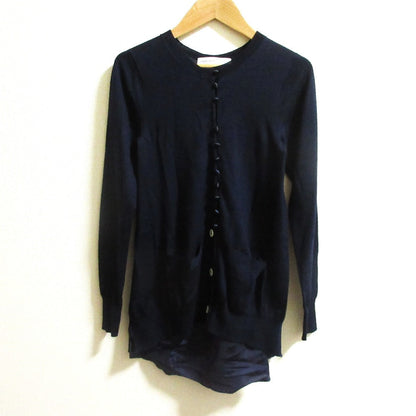 sacai luck ウール バック キュプラ ニット カーディガン