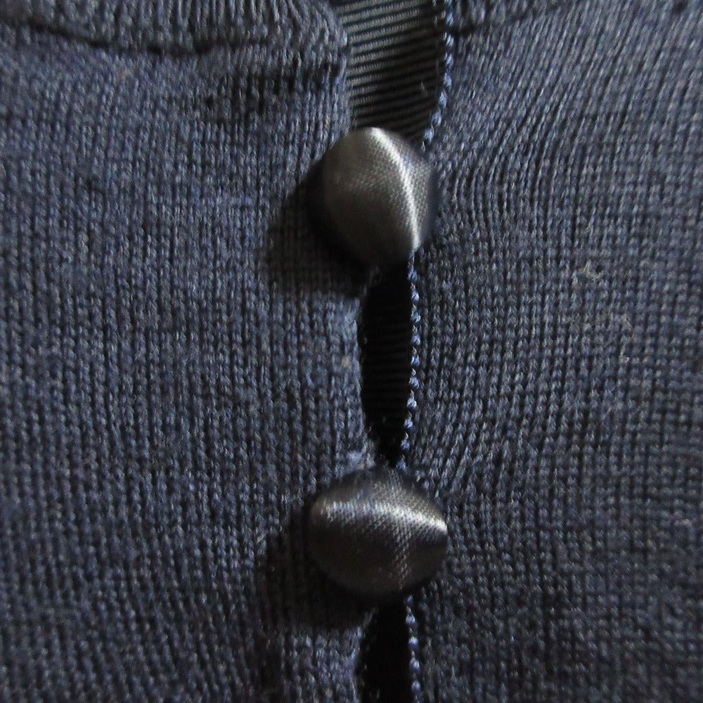 sacai luck ウール バック キュプラ ニット カーディガン