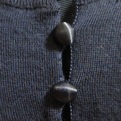 sacai luck ウール バック キュプラ ニット カーディガン