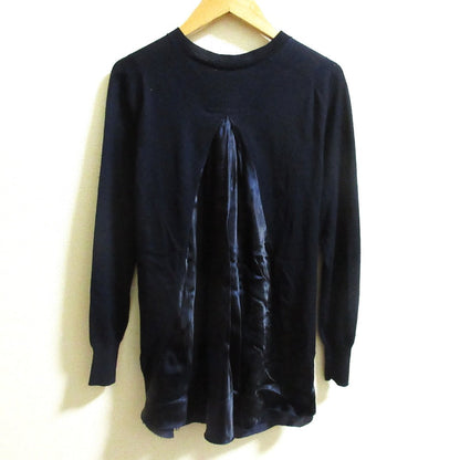 sacai luck ウール バック キュプラ ニット カーディガン