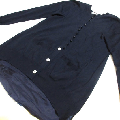 sacai luck ウール バック キュプラ ニット カーディガン