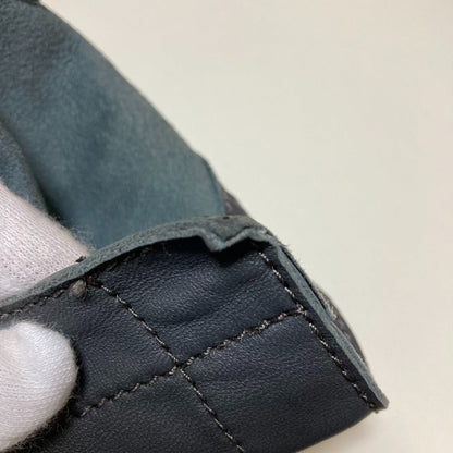 GALERIE VIE ラム レザー ロング コート