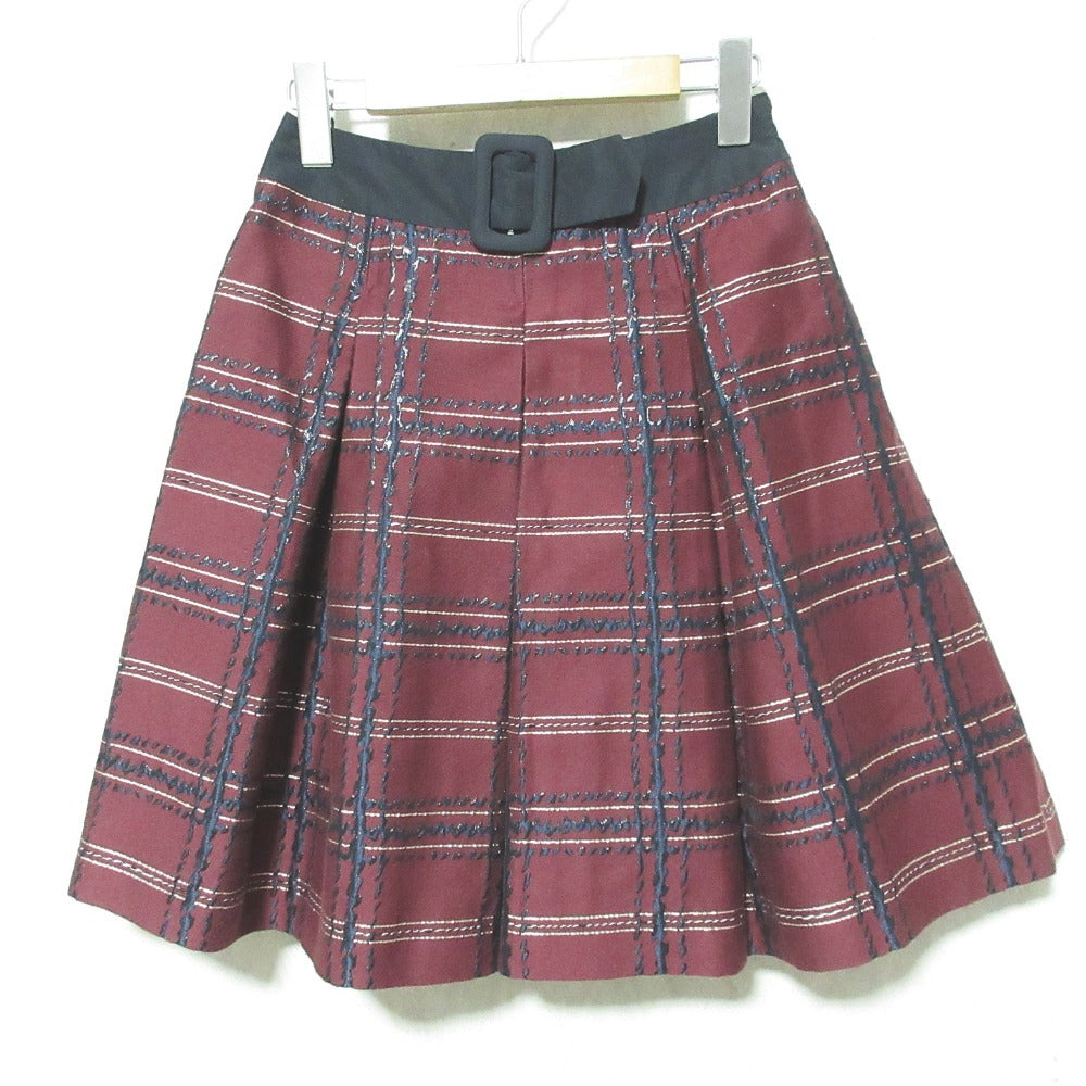 M'S GRACY チェック スカート