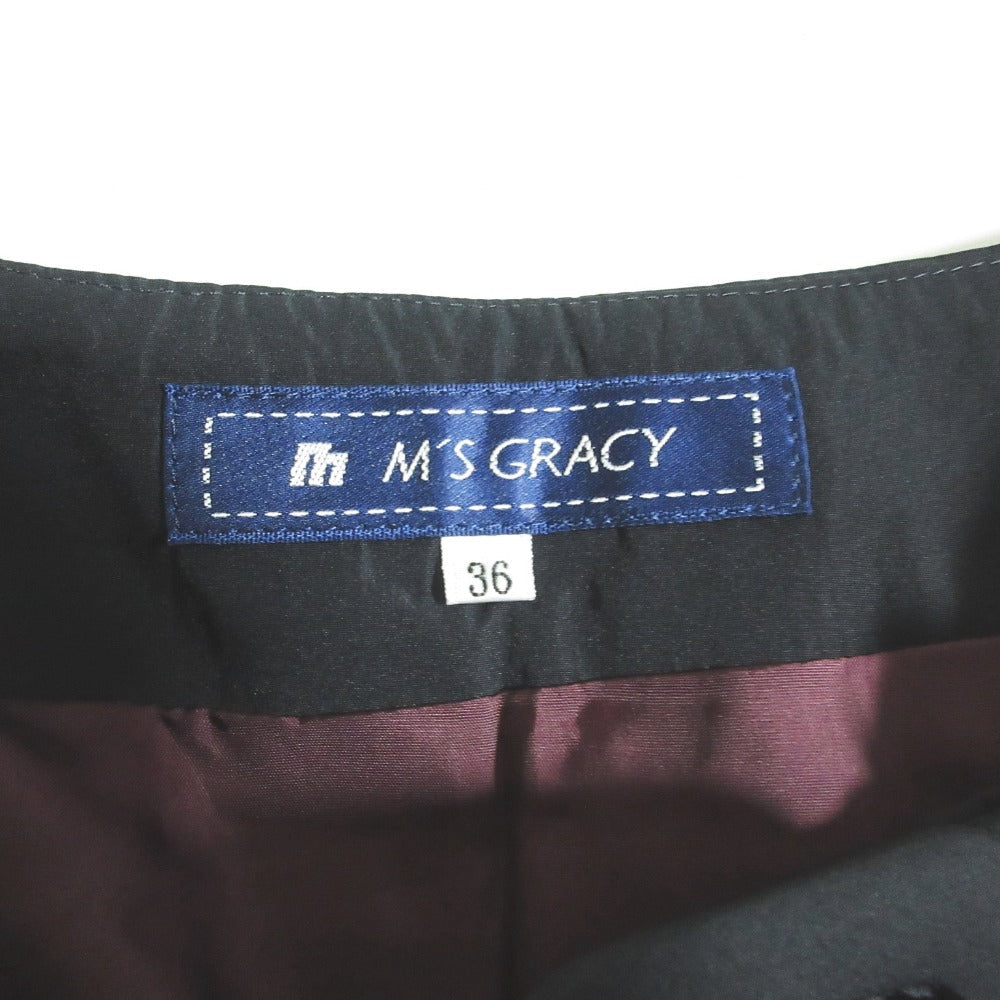 M'S GRACY チェック スカート