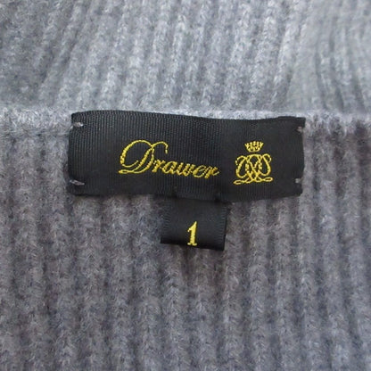 Drawer 9G リブ編み タートルネック セーター