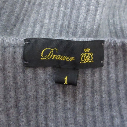 Drawer 9G リブ編み タートルネック セーター