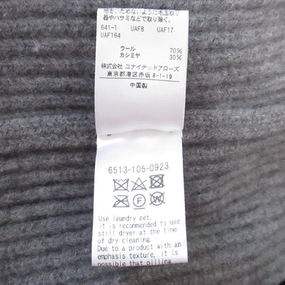 Drawer 9G リブ編み タートルネック セーター