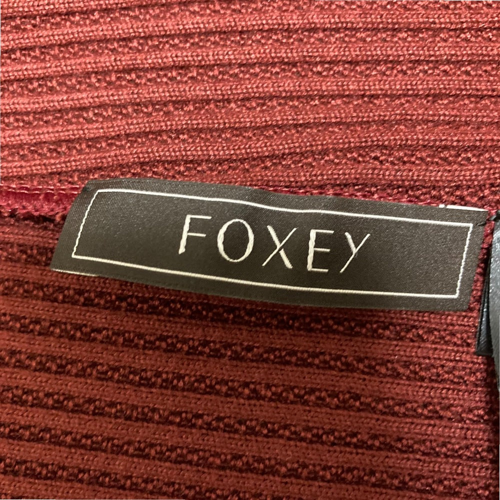 FOXEY スレンダー カーディガン