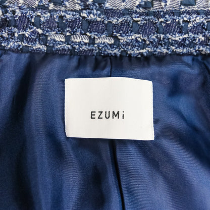 EZUMi デニム ツイード ダブルブレスト ジャケット