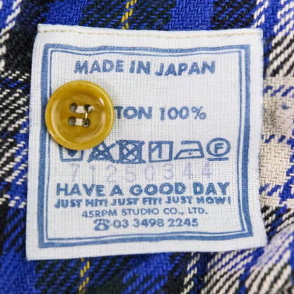 45R ジンバネル チェック シャツ ドレス