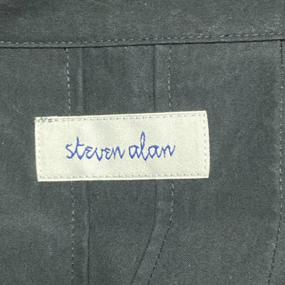 スティーブン アラン ヨーク レイヤード ロング シャツ ドレス