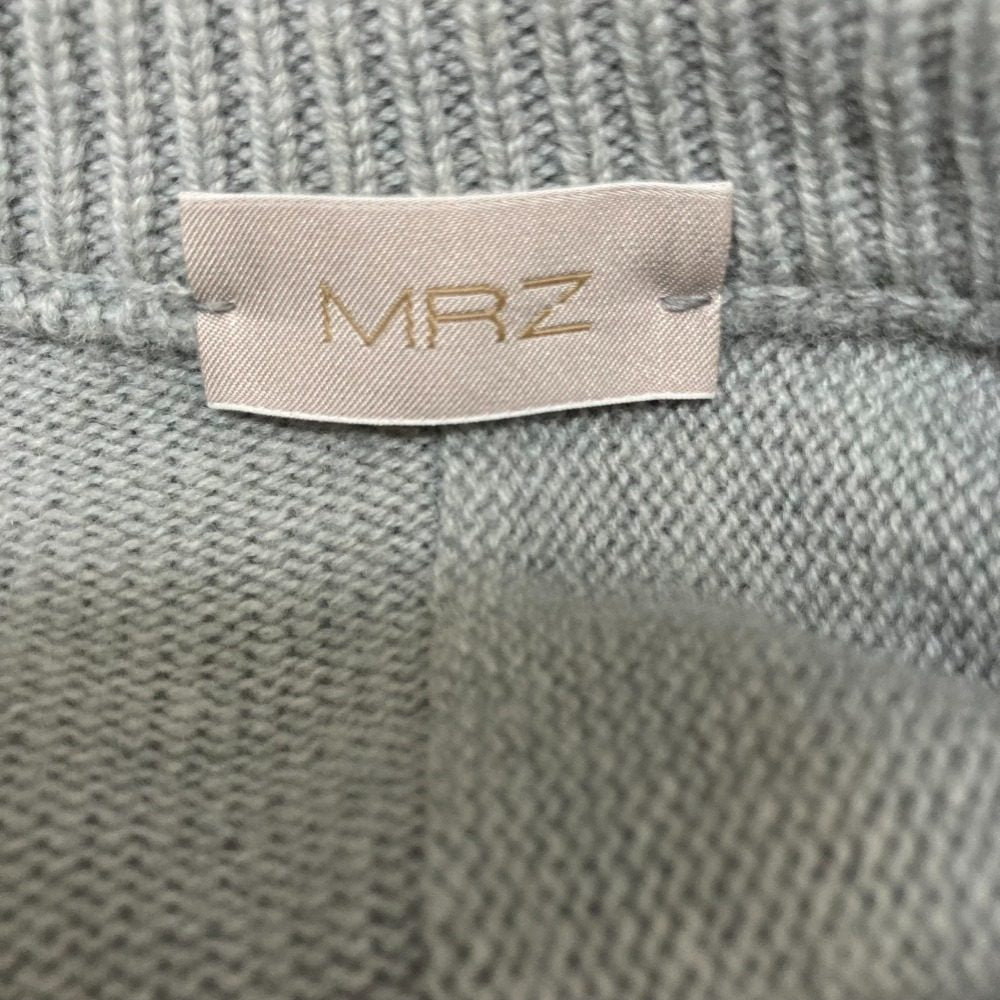 MRZ クルーネック カシミヤ ブレンド ニット