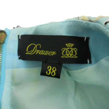 Drawer チェックツイードショートスリーブブラウス