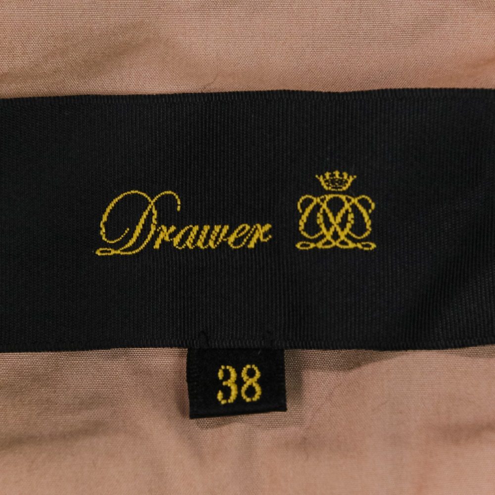 Drawer アルパカ タータン シャツ ドレス