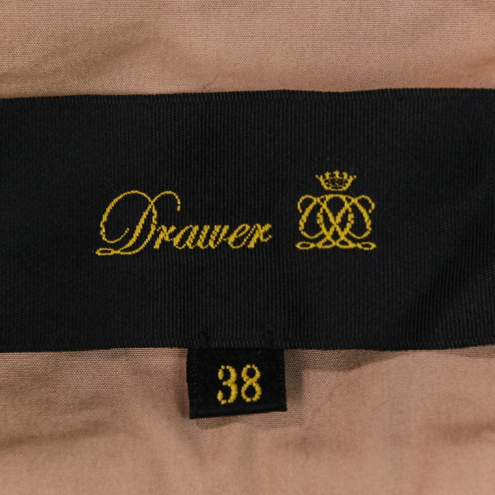 Drawer アルパカ タータン シャツ ドレス