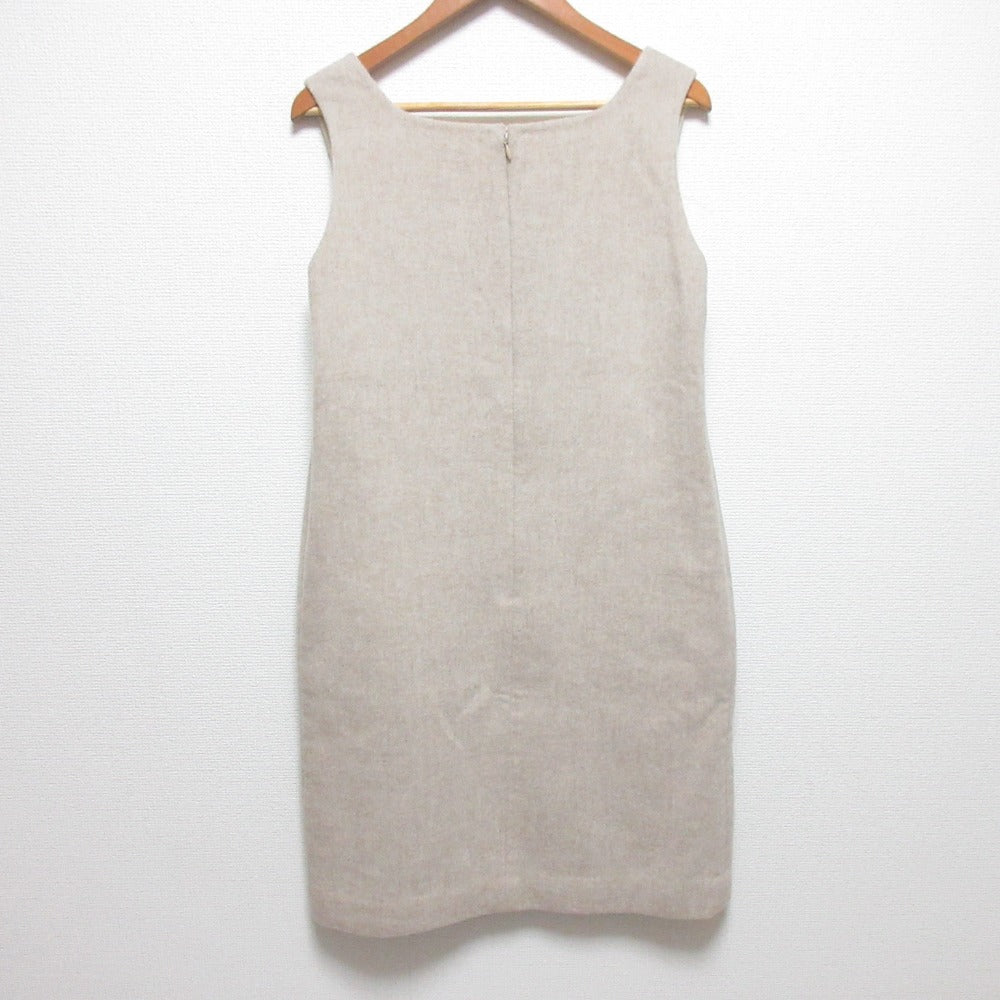 FOXEY アンゴラ カシゴラ ブレンド ノースリーブ ドレス