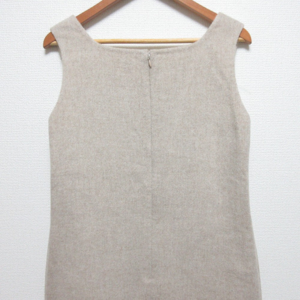 FOXEY アンゴラ カシゴラ ブレンド ノースリーブ ドレス