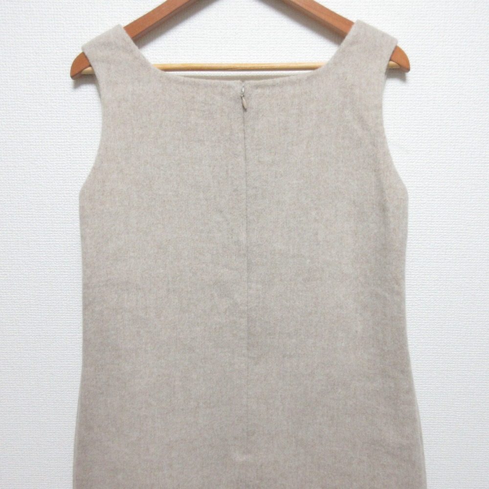 FOXEY アンゴラ カシゴラ ブレンド ノースリーブ ドレス