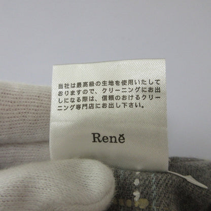 Rene イタリアン ファブリック フレア スカート