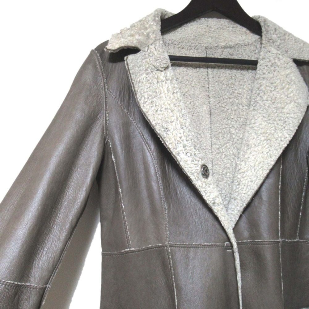 BORGO DEI BLU シアリング リバーシブル コート