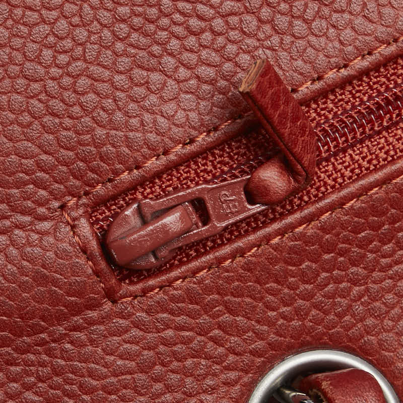 シャネル マトラッセ25 キャビアスキン ショルダーバッグ