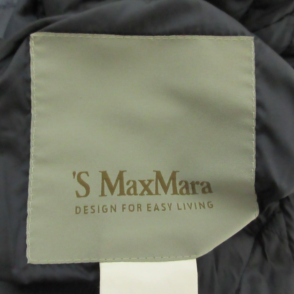S Max Mara リバーシブル キルティング コート