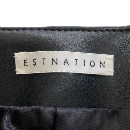 ESTNATION ノー カラー ジップ アップ ブルゾン