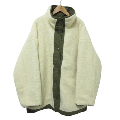 FREAK'S STORE ハイ ネック リバーシブル キルティング コート