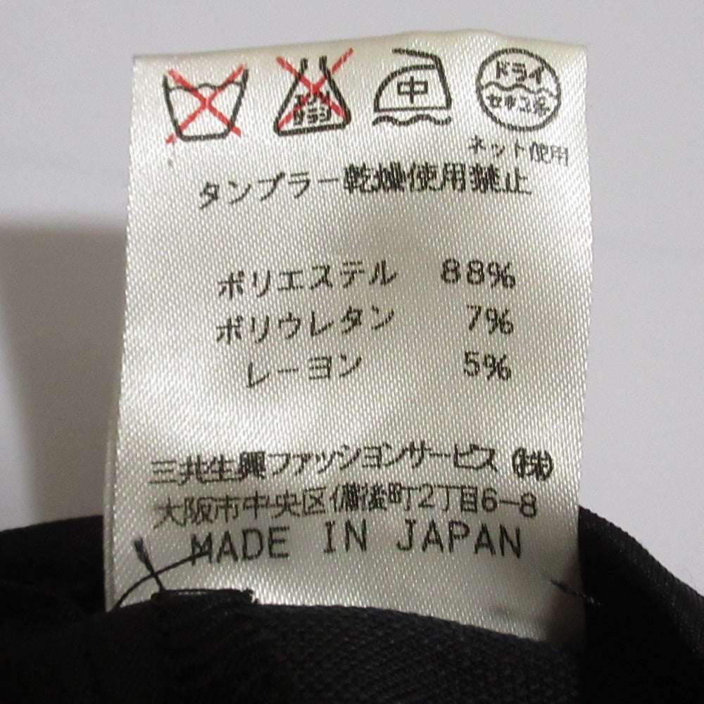 LEONARD SPORT ストレッチ センタープレス スラックス