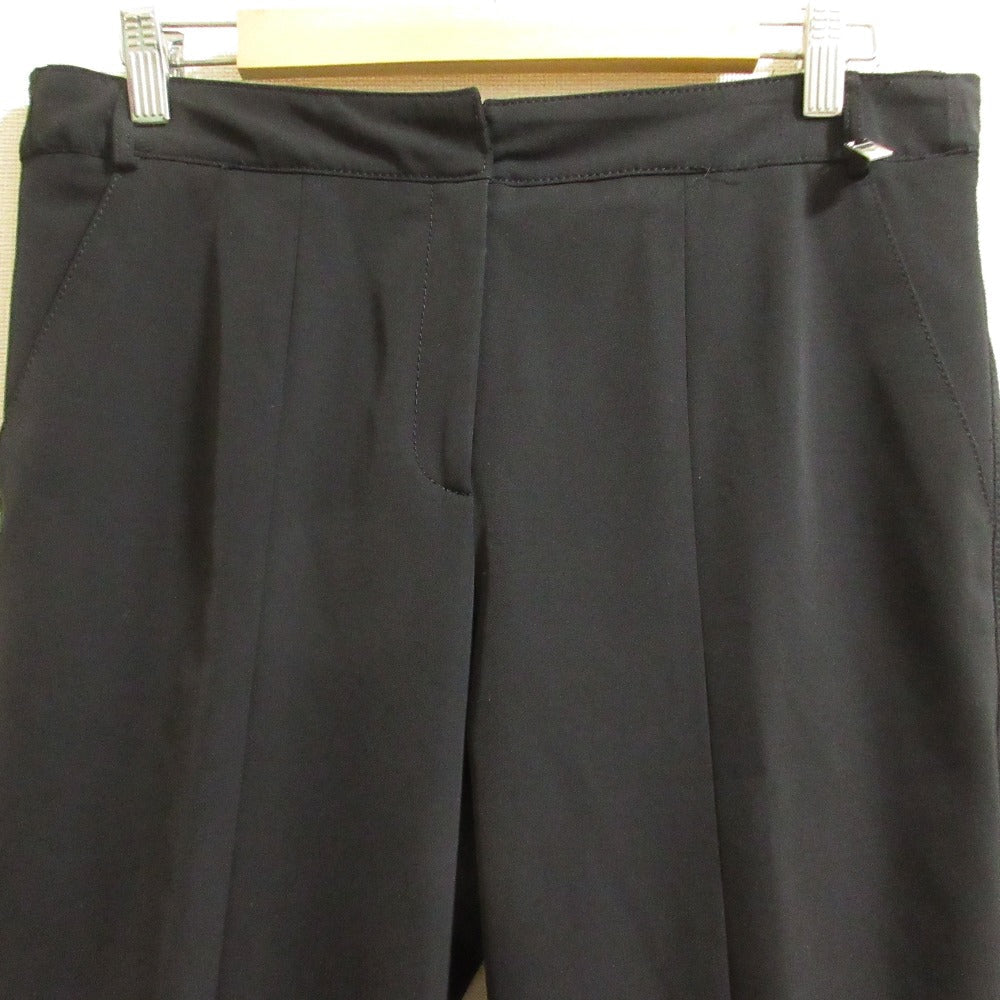 LEONARD SPORT ストレッチ センタープレス スラックス