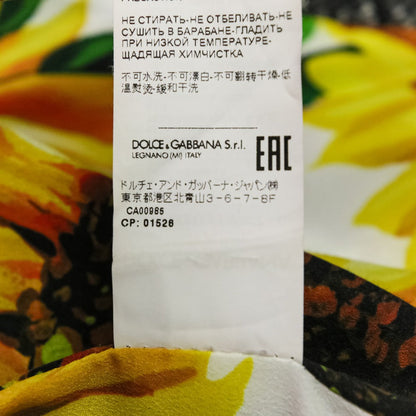 ドルチェ＆ガッバーナ ウール シルク ツイード ロング コート