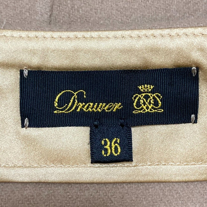 Drawer メルトン フレア スカート