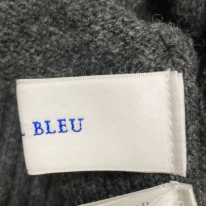 LE CIEL BLEU フェザー ニット タートルネック プルオーバー