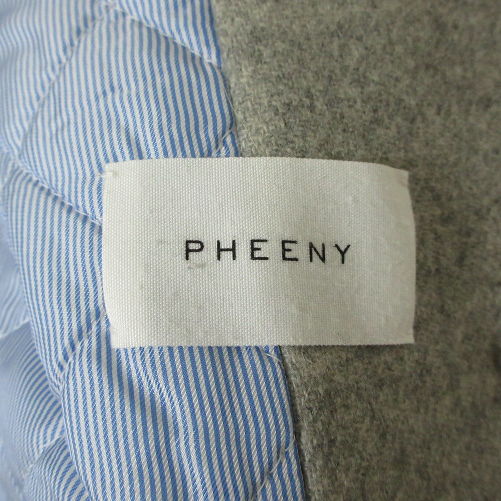 PHEENY ウール ジャケット コート
