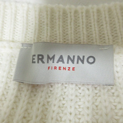 ERMANNO FIRENZE アルパカ混 アーガイル ニット セーター