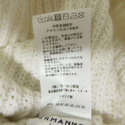 ERMANNO FIRENZE アルパカ混 アーガイル ニット セーター