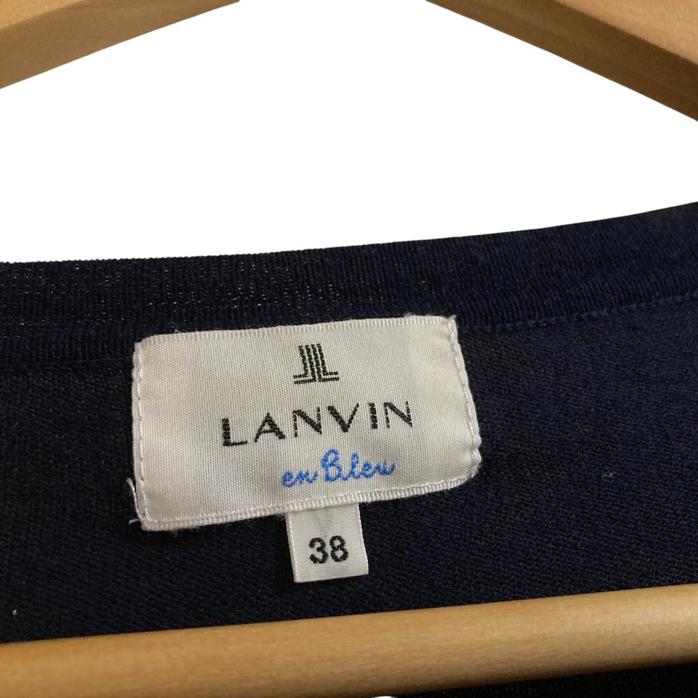 ランバンオンブルー ニットワンピース