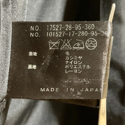 アナイ カシミヤブレンドウールフーディーコート