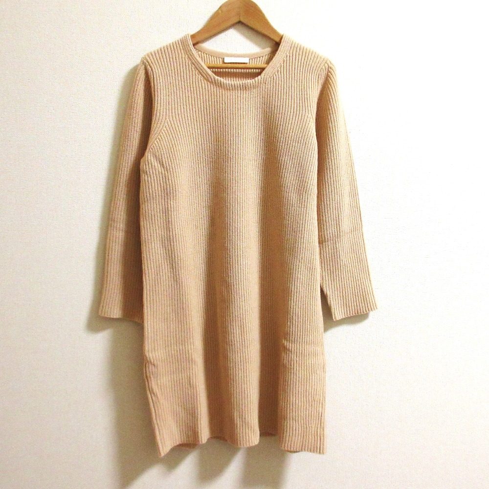 クロエ カシミア ロング ニット セーター