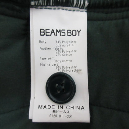 BEAMS BOY チェック ボア セットアップ