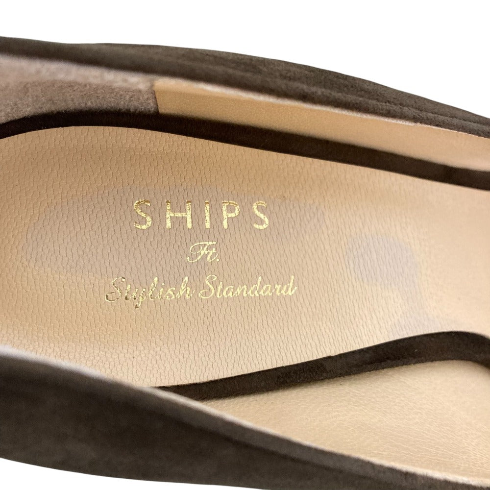 SHIPS スエード パンプス