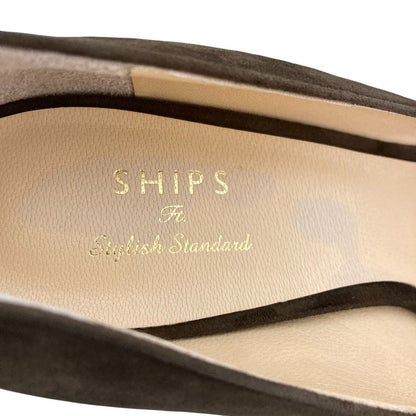 SHIPS スエード パンプス