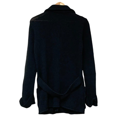A.P.C. ダブル ブレスト ニット コート
