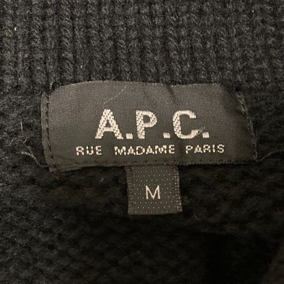 A.P.C. ダブル ブレスト ニット コート